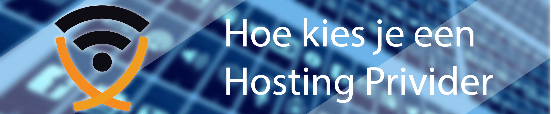 hosting provider kiezen